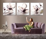 抽象欧式时尚挂画壁画|现代客厅无框画三联画|沙发背景墙装饰画