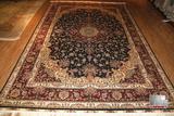 手工伊朗真丝地毯 高档欧式客厅波斯进口地毯2x3米卧室床边毯