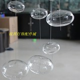 吸窝球 圆球 空心异形玻璃 水晶灯饰配件 工程订做 酒吧灯