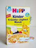 德国HIPP 喜宝水果谷物酸奶麦片 宝宝营养早餐婴儿辅食12个月200g