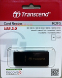 创见 F5 RDF5 USB 3.0 读卡器 直读TF/SD/SDHC/SDXC卡