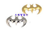 汽车车改装立体蝙蝠贴全金属3D车身装饰贴蝙蝠有遍福之意用变福