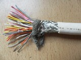 进口多芯屏蔽电缆/34芯x0.14平方26AWG镀锡铜丝/双绞屏蔽电线