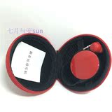 欧珀莱欧泊莱专柜最新赠品新春运动耳机红色入耳式附带包