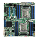全新Intel S2600CO4 双路E5主板 C602 X79 LGA2011 秒华硕Z9PA-D8