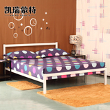 特价包邮双人床1.5米1.8米单人床儿童床1.2米宜家铁艺床铁床架子