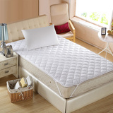 宾馆床上用品批发纯白色保洁垫保护垫子加厚床护垫席梦思褥子折叠