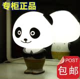 熊猫阿宝 智能声控台灯可爱创意儿童灯 卡通灯 语音报时调光