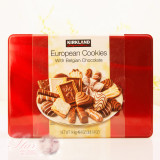 国内现货  Kirkland 经典欧式巧克力饼干礼盒15种口味1.4kg 原198