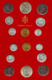 梵蒂冈1964年套币8枚含银币一枚