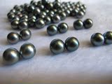 毛毛珠宝屋  大溪地 黑珍珠 10-11mm  裸珠 珍珠裸珠