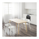 IKEA无锡家居专业宜家代购正品保证利萨伯桌子, 白蜡木贴面
