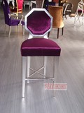 新古典实木雕花餐椅 欧式餐椅 酒店高级餐厅餐椅现代客厅洽谈椅