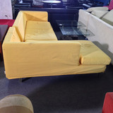 上海二手沙发 黄色布艺沙发 二手沙发市场 2手民用家具