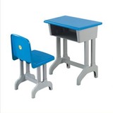 幼儿木制桌椅儿童桌椅中小学学习课桌椅学生课桌椅塑钢单人课桌椅