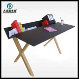 现代简约办公桌环保写字台书桌家用书桌实木腿书桌电脑桌定制D67