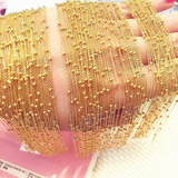 出口日本18K黄金满天星项链手链Au750钢印，精致美丽，人手一条~