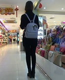 啄木鸟女包正品新款2016韩版小猫书包旅行包双肩背包TBK0691-20