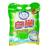 【天猫超市】白猫洗衣粉全效去渍+亮白1.088kg 低泡型 6合1肥皂粉