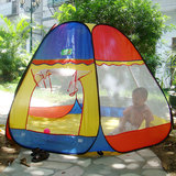 儿童帐篷海洋球池超大游戏屋彩色透气沙滩便携过家家房子宝宝玩具