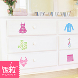 衣柜抽屉分类创意墙纸贴可移除墙贴画温馨卧室儿童房间装饰品贴纸