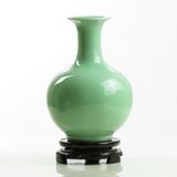 特价影青釉花瓶景德镇陶瓷工艺品摆件摆设仿古花瓶瓷器瓶赏瓶