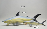 正品散货 实心海洋动物塑胶玩具模型 大白鲨 -鲨鱼 做工高档！