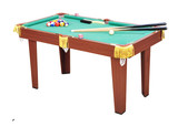 包邮 儿童台球桌标准台美式家用中号 可折叠木制台球桌 台球玩具