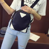 2016新款双肩女包包韩版潮皮包学院风可爱女式中学生背包旅行书包