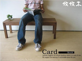 攸攸木 现代简约实木长凳日式橡木换鞋凳 长方形板凳 餐椅  特价