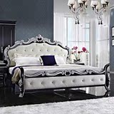 欧式床双人床实木床1.8米皮床橡木床1.5米公主床婚床卧室家具特价