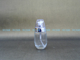 50ml蛋形透明玻璃压泵瓶 高档玻璃瓶 粉底液分装瓶 乳液瓶子