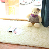 120x160新款紫色丝毛柔软居家布艺地毯客厅茶几 卧室床边可定制