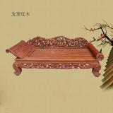 红木家具缅甸花梨卧室贵妃沙发中式床贵妃床贵妃椅实木躺椅美人榻