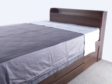 厂家直销板式床日式韩式床欧式床 高箱储物带抽屉实用型bed1.8米