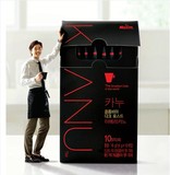 韩国原装进口麦馨maxim速溶纯咖啡卡奴kanu美式黑咖啡无糖无奶