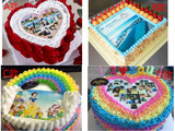 数码蛋糕儿童婚礼生日蛋糕全国配送同城深圳广州佛山东莞惠州