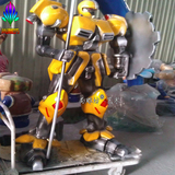 热销大型机器人模型雕塑 影视人物形象展览道具 大黄蜂雕塑有现货