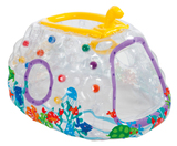 原装正品INTEX潜水艇透明海洋球池 充气玩具 游戏池儿童帐篷