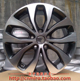 起亚K3 花瓣型黑亮铝合金汽车轮毂 有16和17寸 起亚铝圈 铝轮钢盆