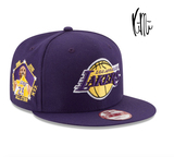 NBA KOBE LAKERS科比湖人退役new era美国代购直邮包邮正品紫色帽