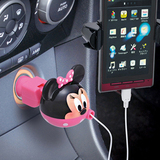 韩国代购进口正品/迪士尼米妮小型鼠标智能汽车手机充电器