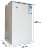 格力单门冰箱 晶弘BC-95【三天一度电】家用小冰箱节能冷藏小霸王