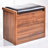 换鞋凳现代简约 沙发收纳穿鞋凳创意梳妆凳 大容量板木储物换鞋凳