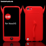 boomwave iPod touch5 保护套 itouch5保护壳硅胶套 天使恶魔外壳