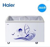 Haier/海尔 SC/SD-332C冰柜 卧式商用雪糕冷冻冷藏转换展示柜冷柜