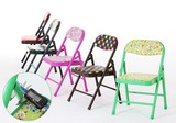 儿童便携式小椅子可折叠宝宝椅子小板凳成人折叠矮凳家用小靠背椅