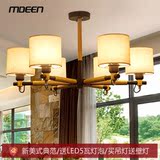 美式乡村吸顶灯 北欧风格吊顶灯韩式田园灯具实木客厅卧室吸顶灯