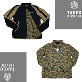 日本乐天TK高端黑标双面着修身夹克外套刺绣迷彩机车风格