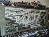中国画山水画客厅装饰画.瀑布八尺山水画 字画山水画印刷